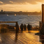 Activité Brest : balade rade de Brest et char à voile au Moulin Blanc