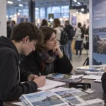 Azimut Brest 2026 à Penfeld : lycéen et parent notent au salon d’orientation