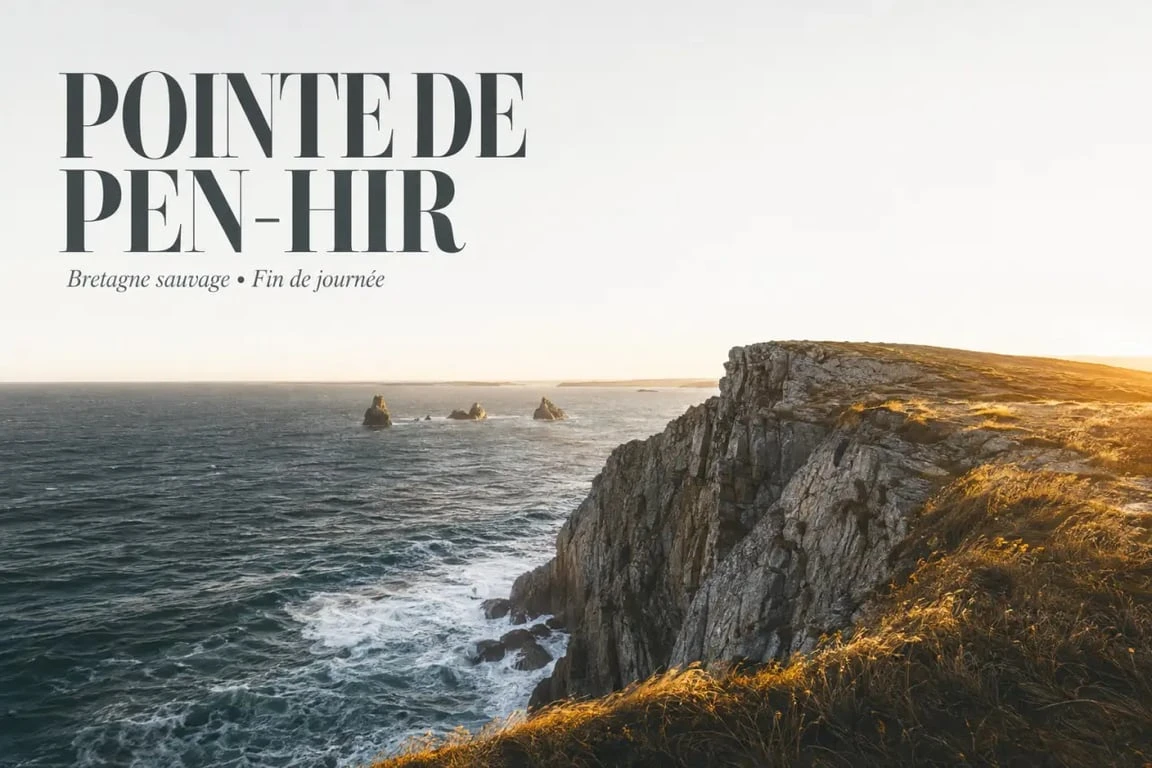 Les plus beaux endroits de la presqu'île de Crozon à la pointe de Pen-Hir et aux Tas de Pois