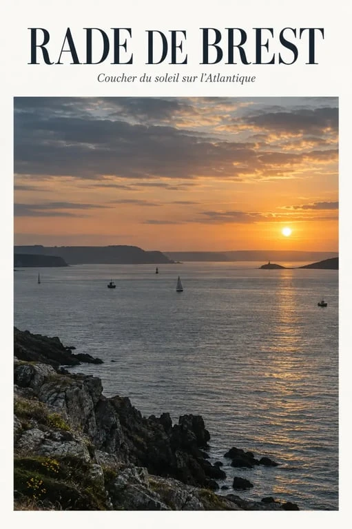 Visiter Brest et admirer la rade depuis le littoral