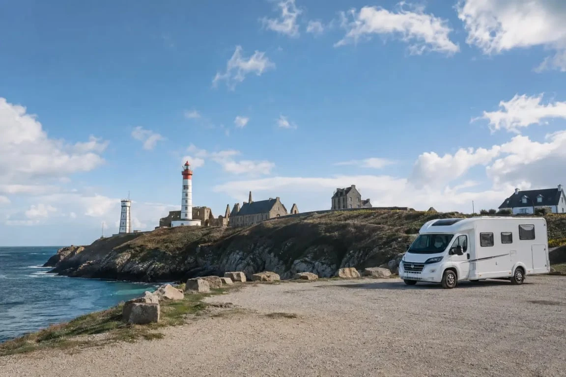 Visiter Brest en camping-car et découvrir les phares du Finistère Nord