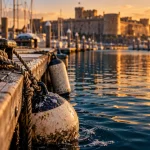Marina du château Brest : ponton et eau profonde, jusqu’à 4,50 m de tirant d’eau