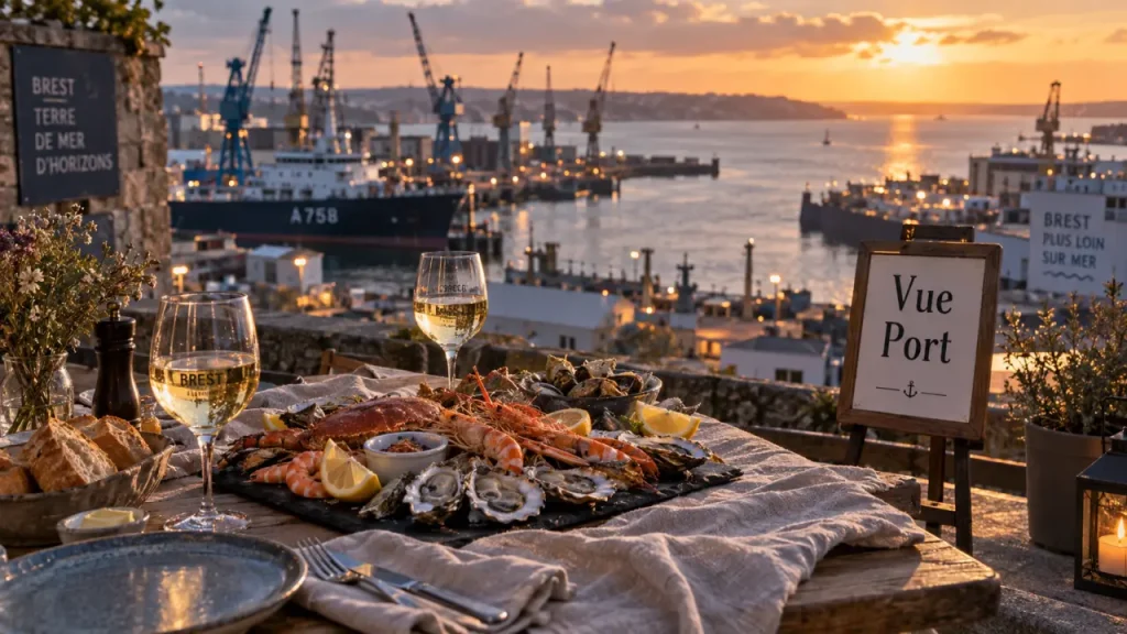 Où manger face au port de Brest ? 6 adresses selon la vue, la cuisine et l’ambiance