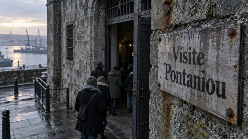 Prison de Pontaniou à Brest : un lieu fermé depuis 1990, ouvert avant sa reconversion